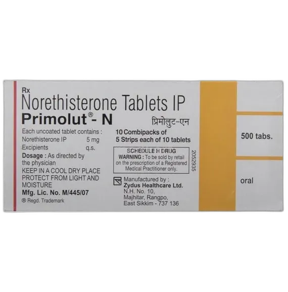 primolut n tablet 10's